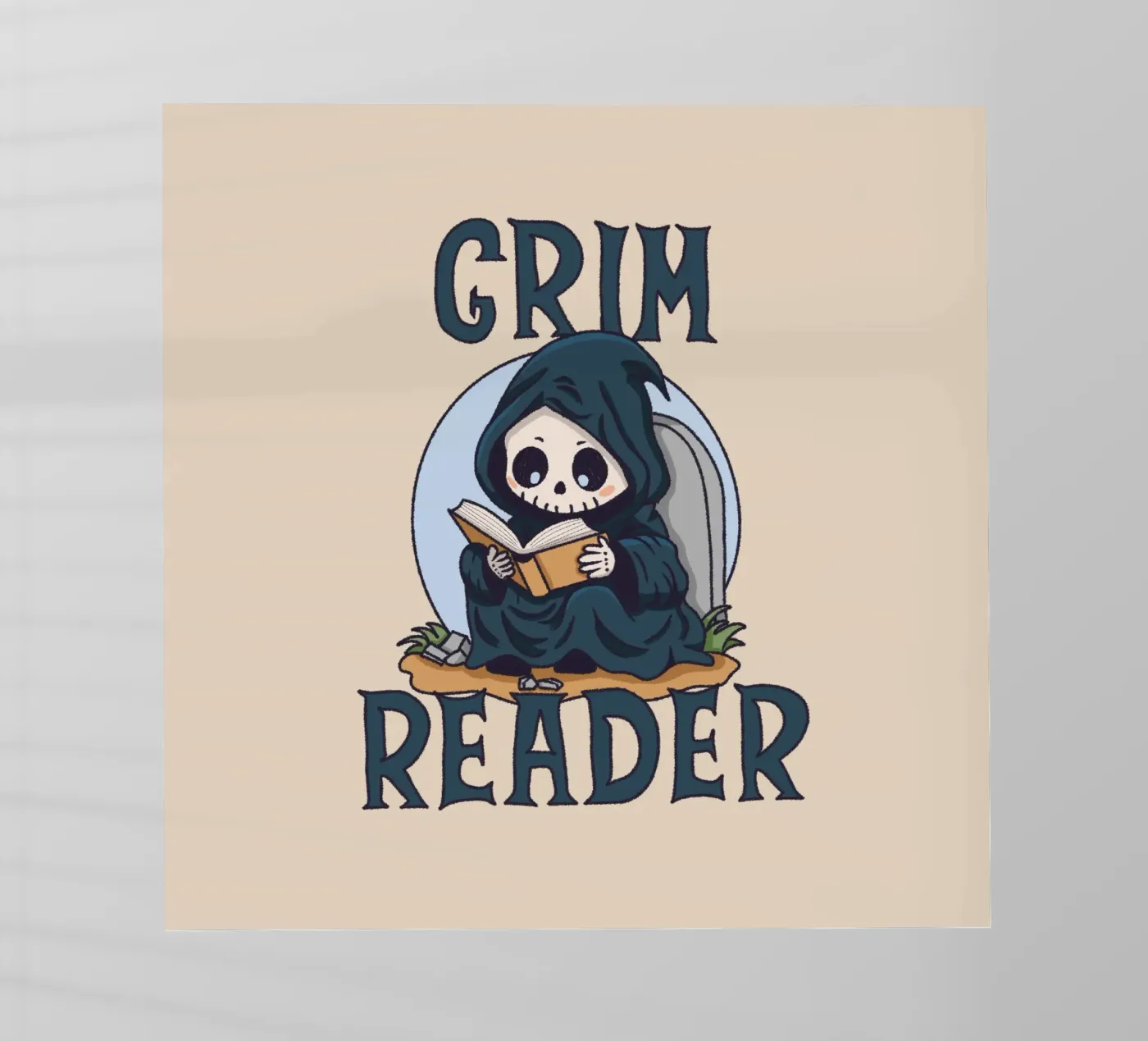 Grim Reader Backlit Folie von Loobs