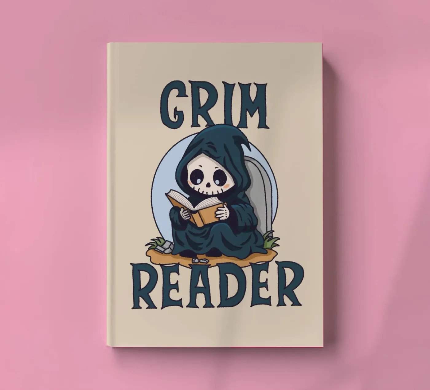 Grim Reader Notizbuch von Loobs