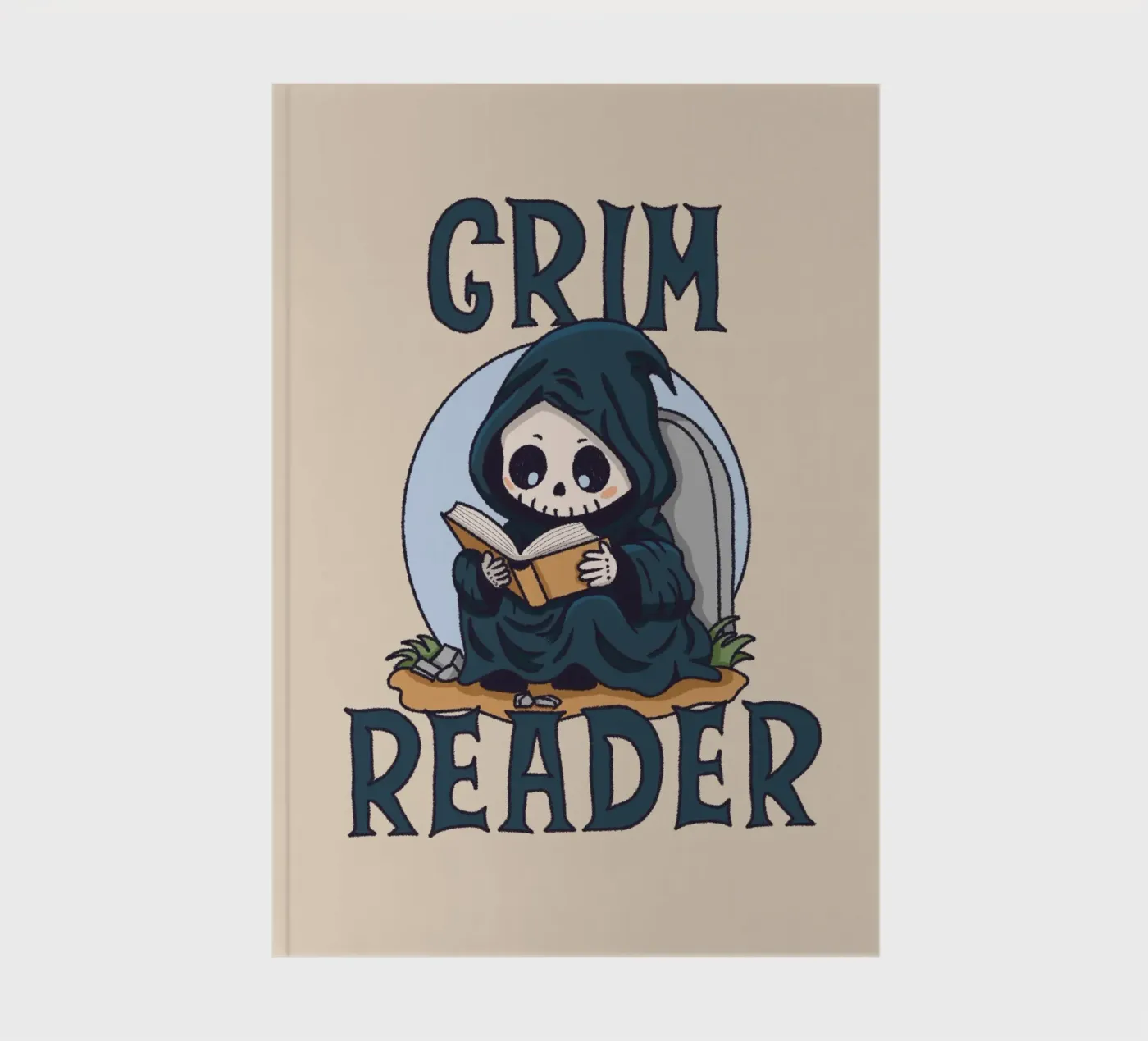 Grim Reader Notizbuch von Loobs