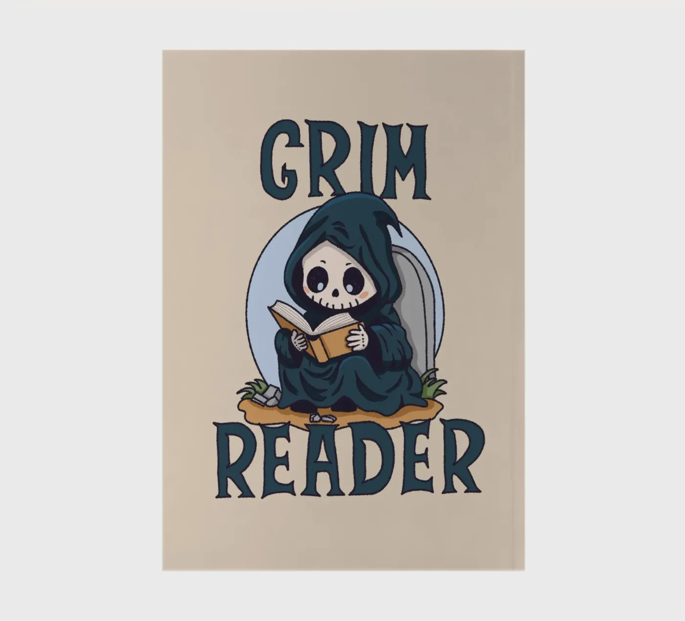 Grim Reader Notizbuch von Loobs