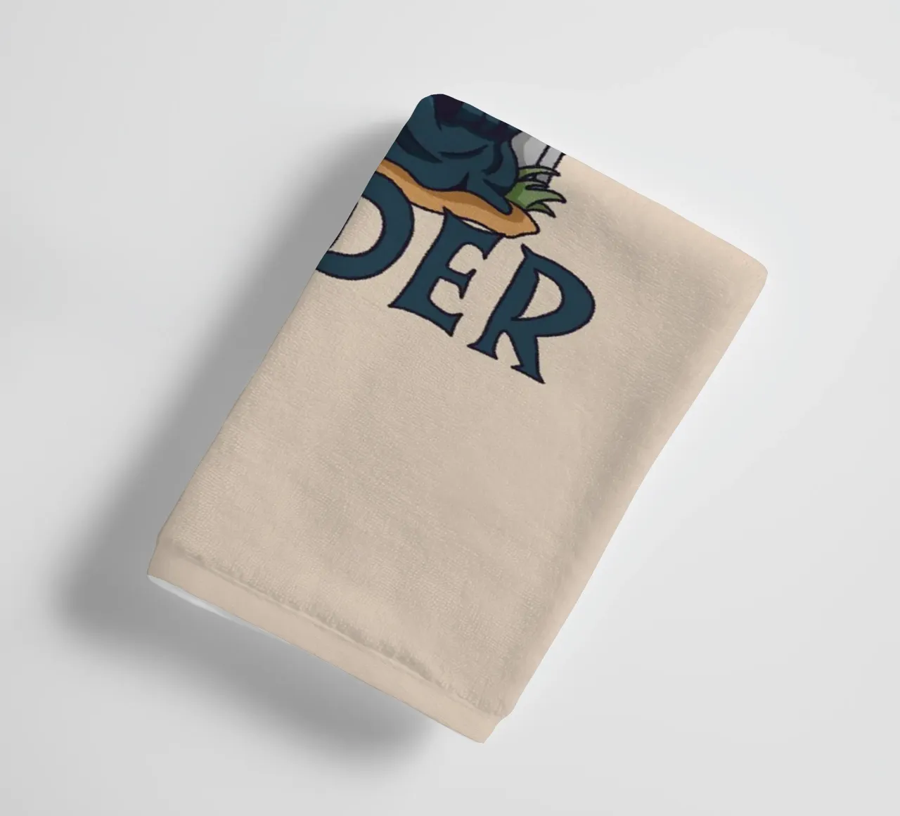 Grim Reader towel by Loobs