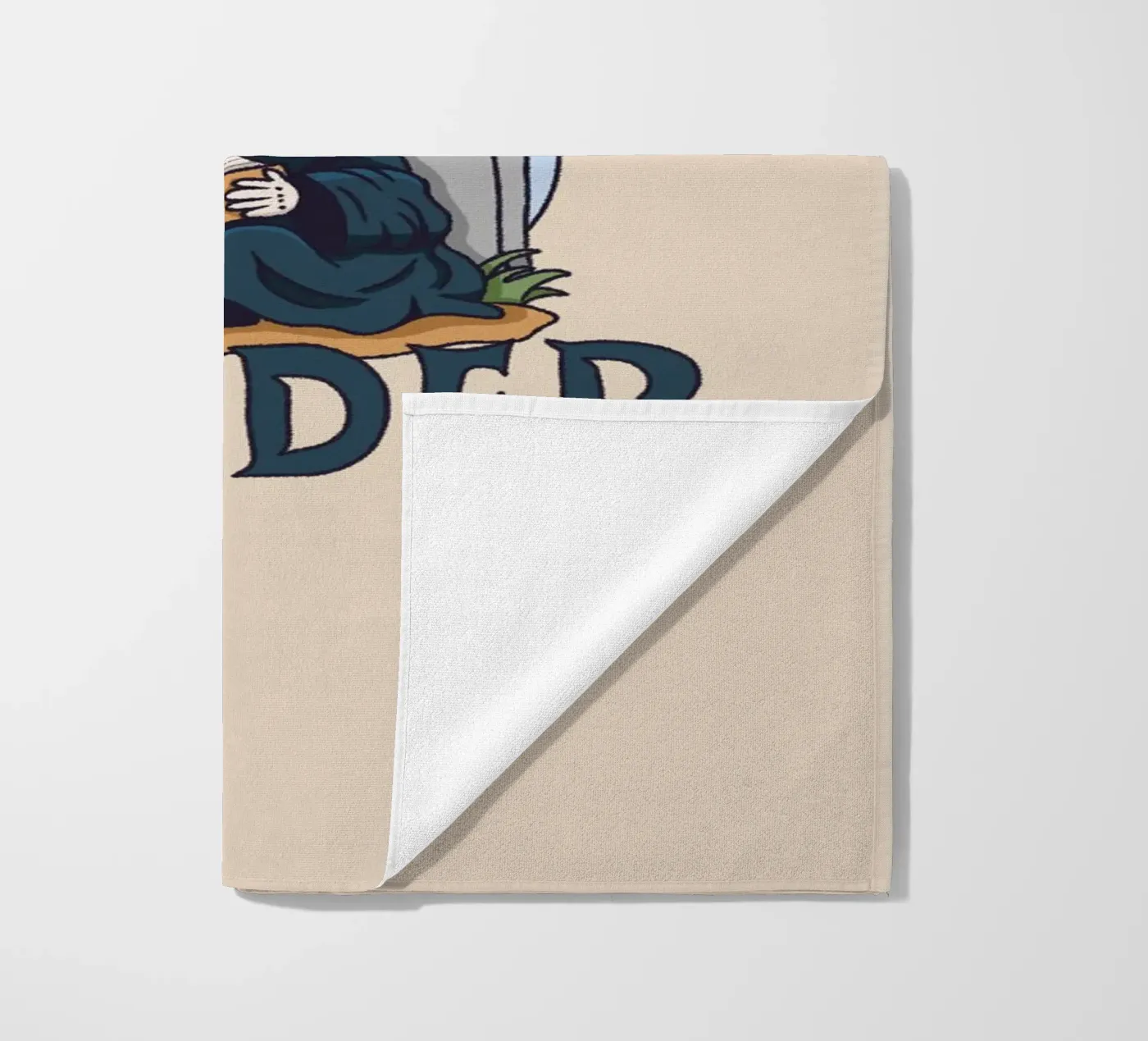 Grim Reader beach towel by Loobs