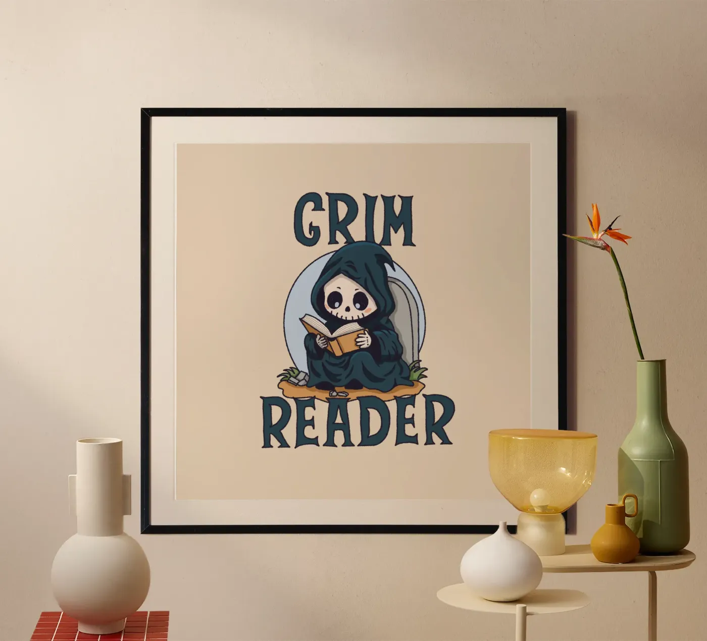 Grim Reader poster da Loobs