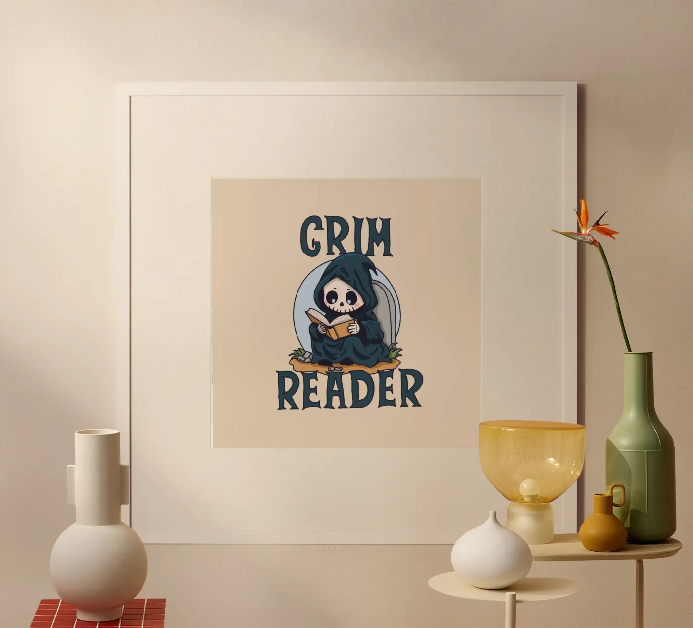 Grim Reader poster da Loobs