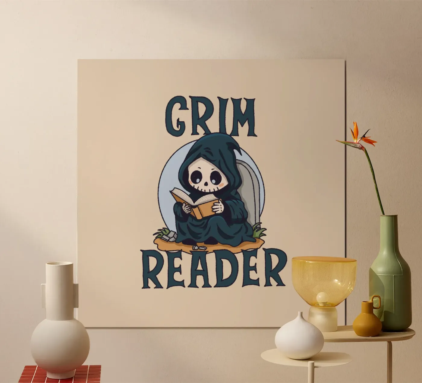 Grim Reader poster da Loobs