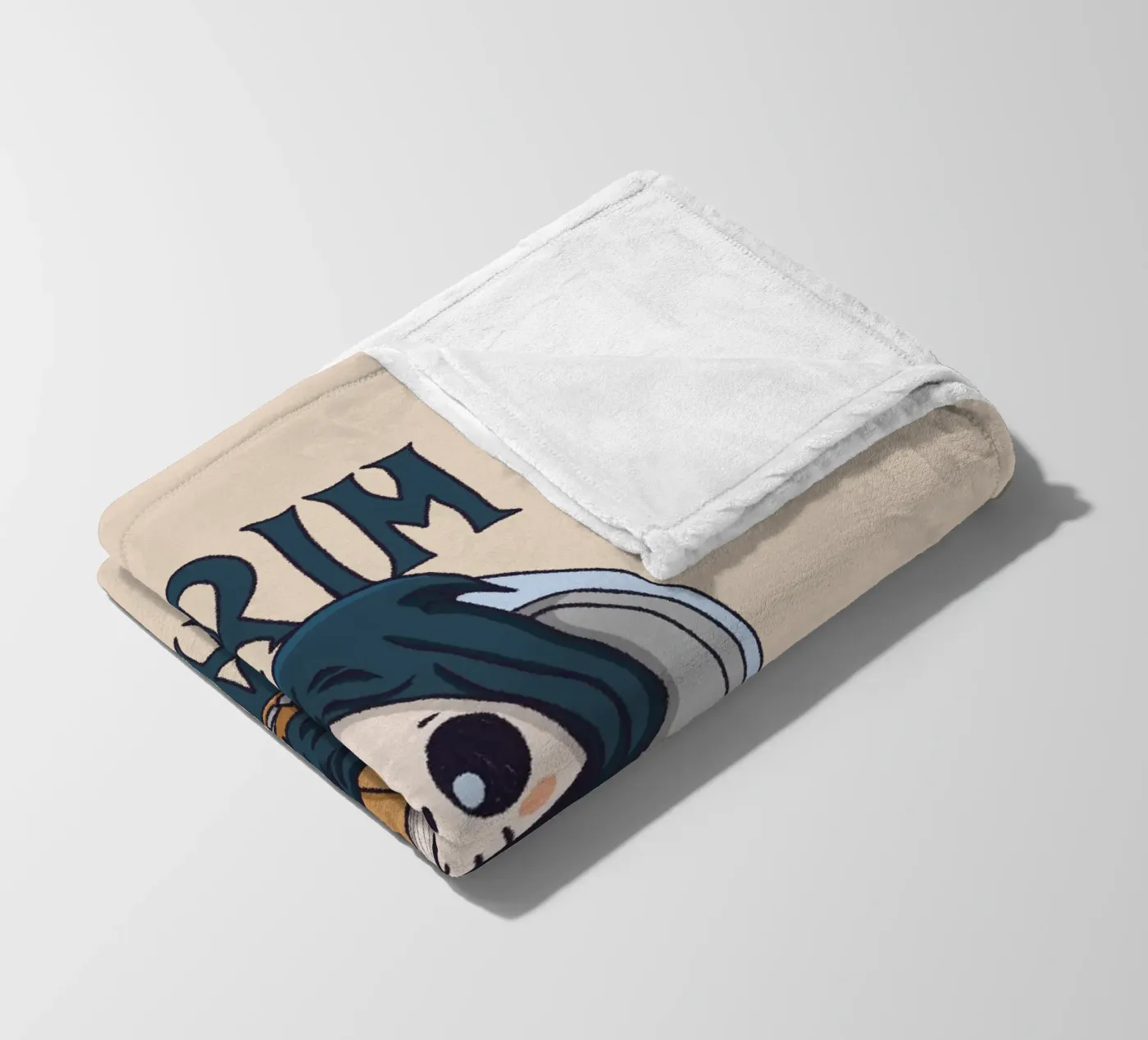 Lettore triste coperta in pile da Loobs