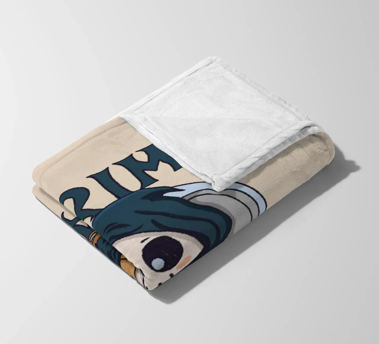 Grim Reader Fleecedecke von Loobs