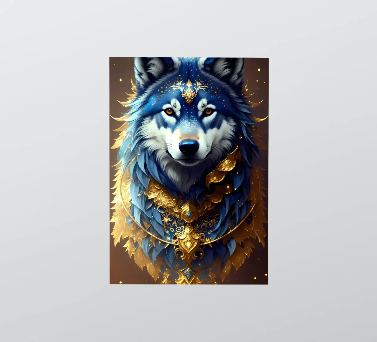 Wolf Animal sticker by Pierre Walton