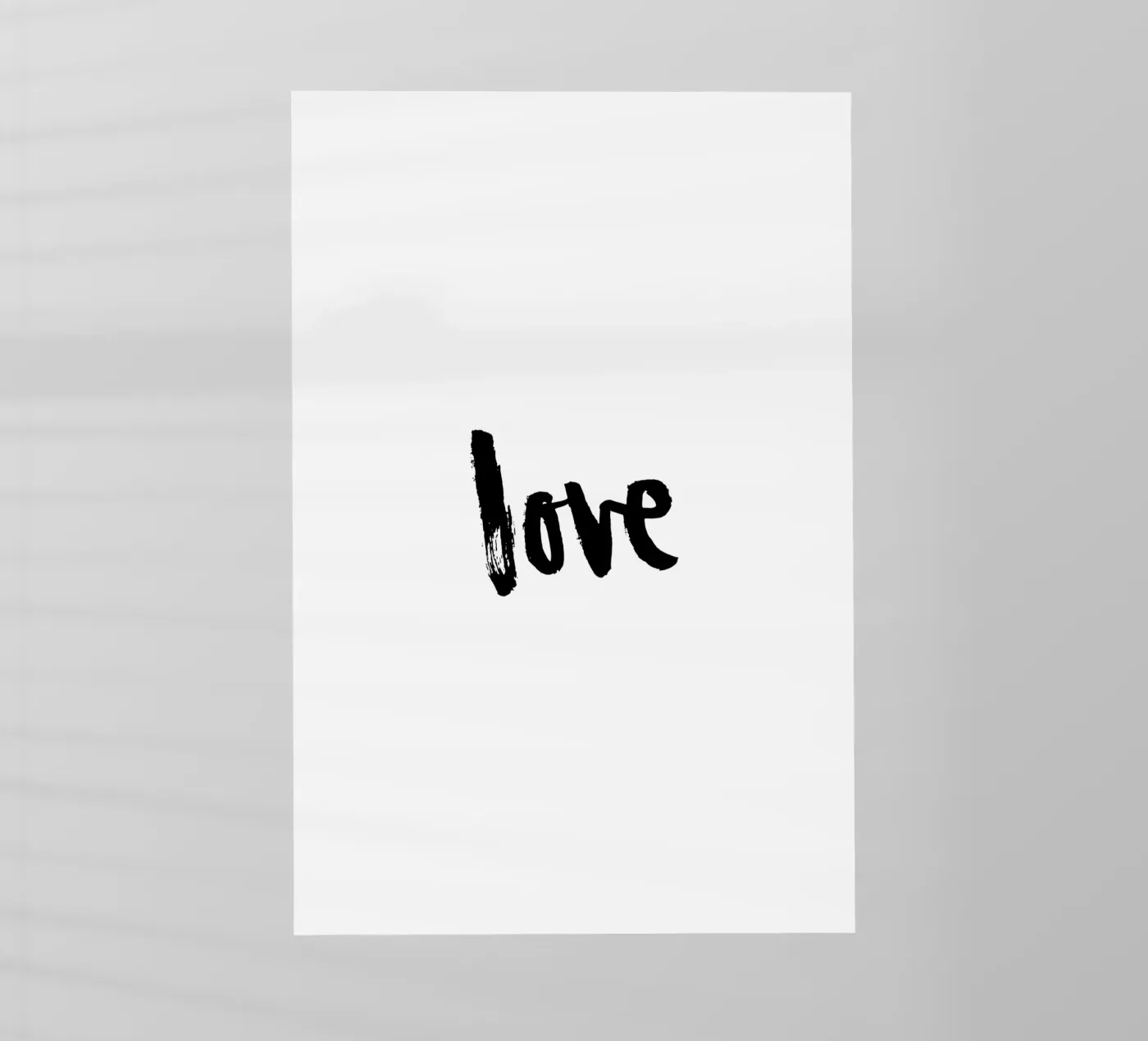Love pellicola backlit da Brushmeetspaper