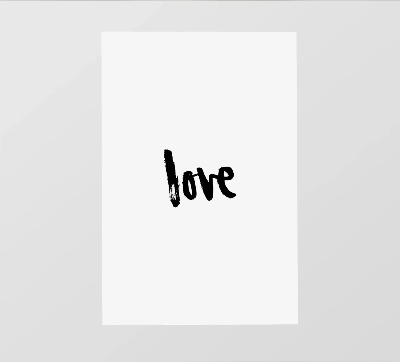 Love pellicola backlit da Brushmeetspaper