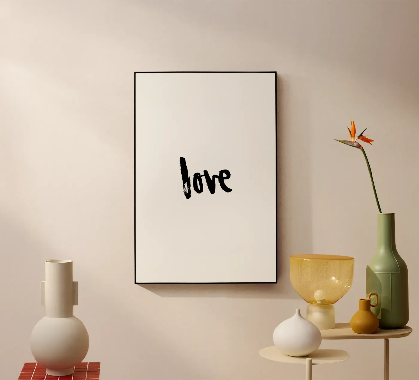 Love plexiglas de Brushmeetspaper