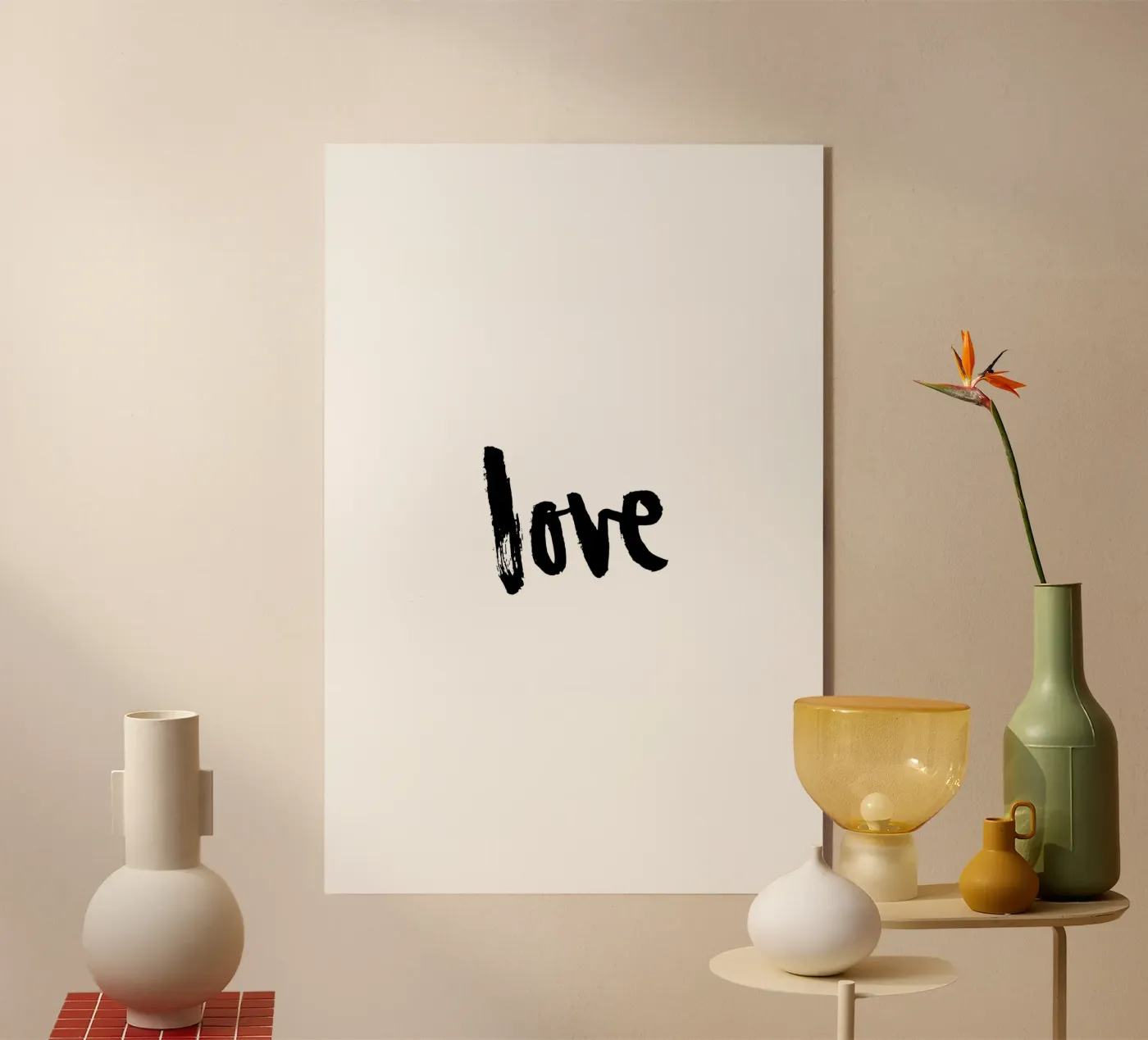 Love plexiglas de Brushmeetspaper