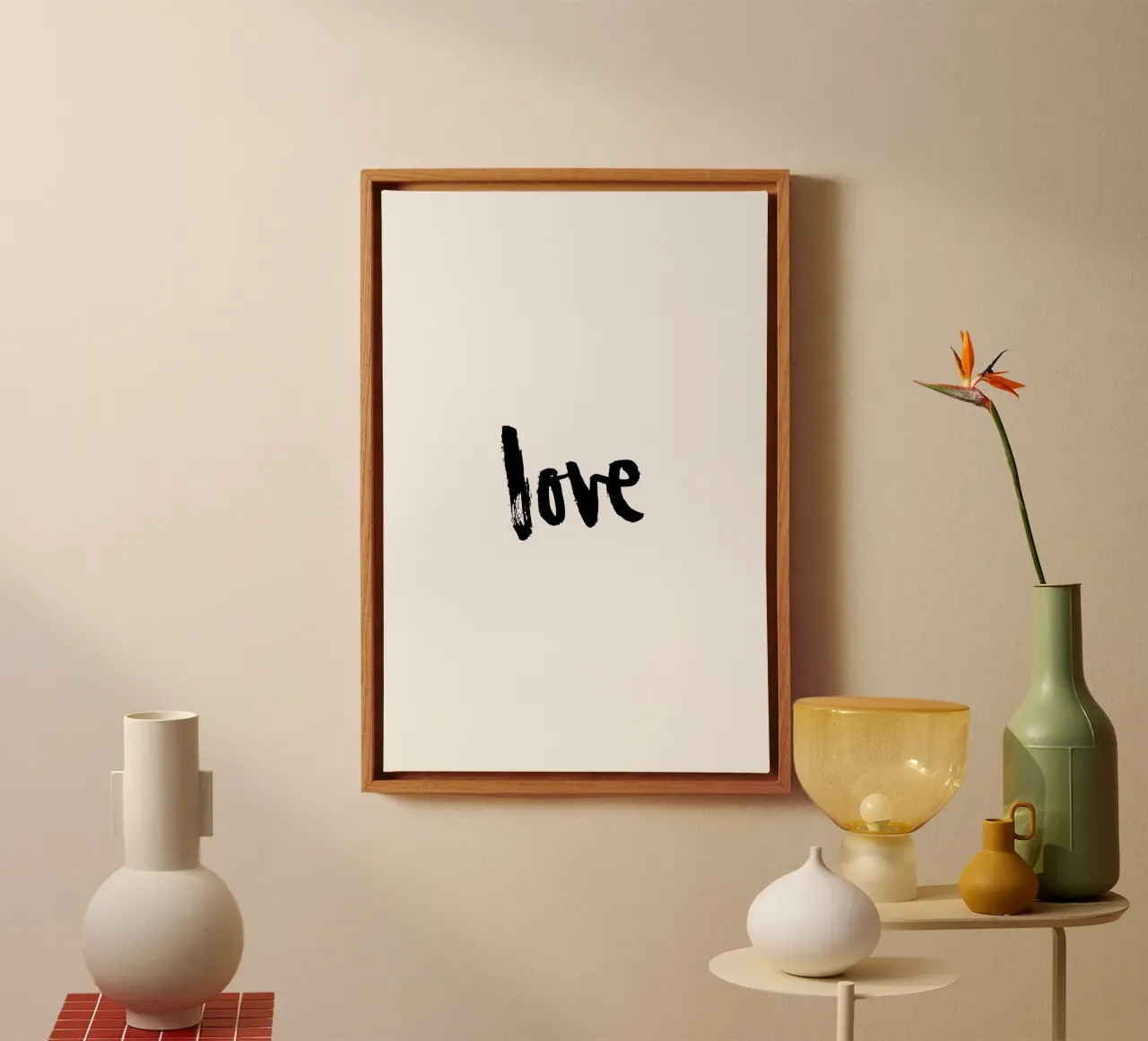 Love canvas by Brushmeetspaper