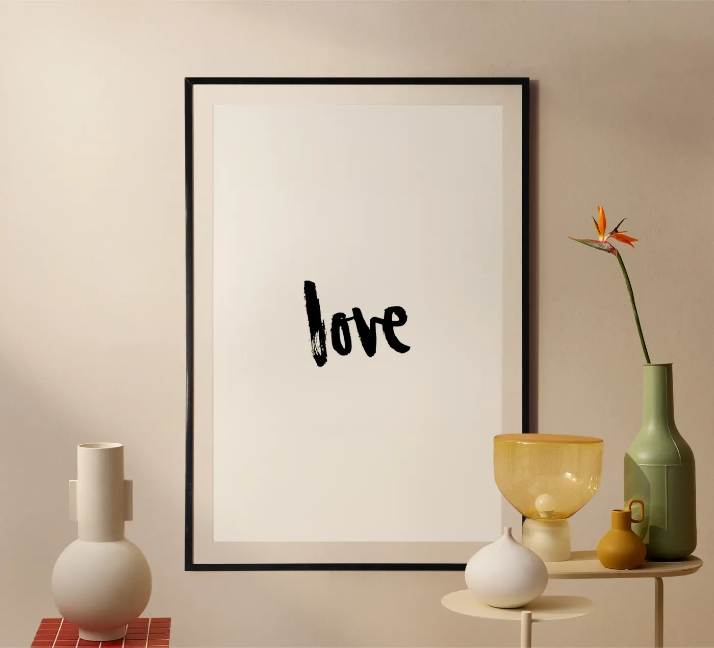 Love poster by Brushmeetspaper