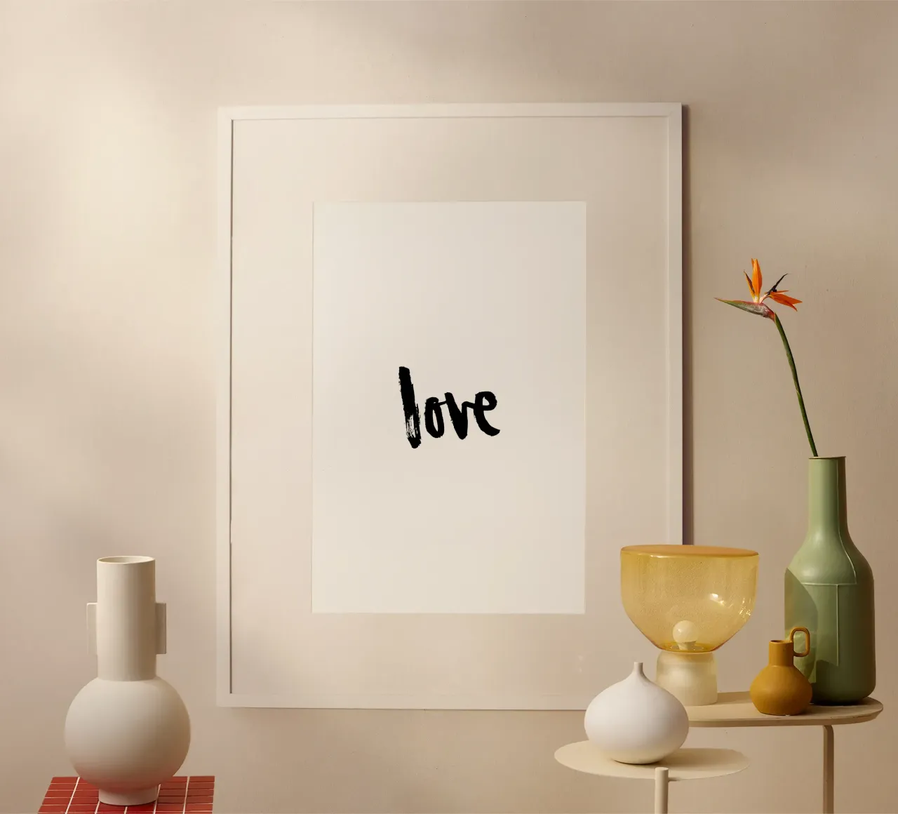 Love poster da Brushmeetspaper