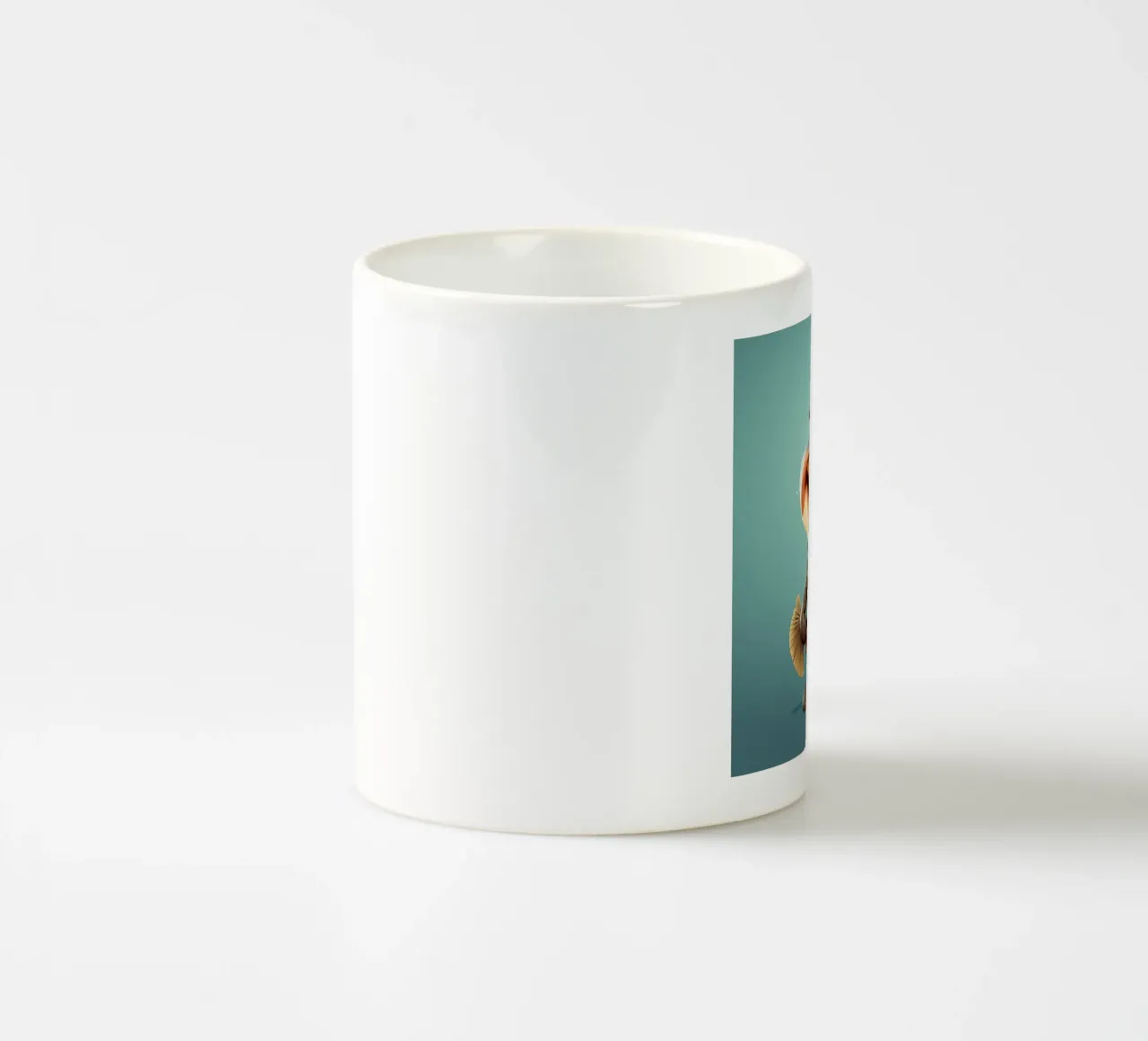 Baccalà retrò tazza in ceramica da Funny Animals