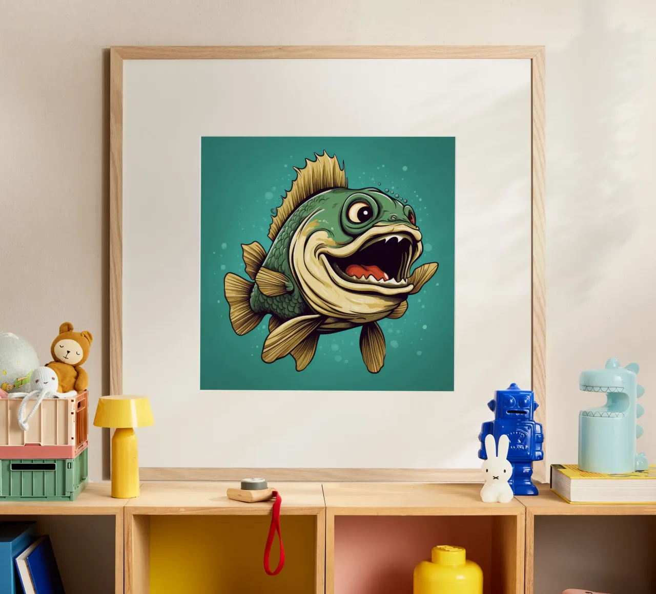 Retro Cod hahnemühle by Funny Animals