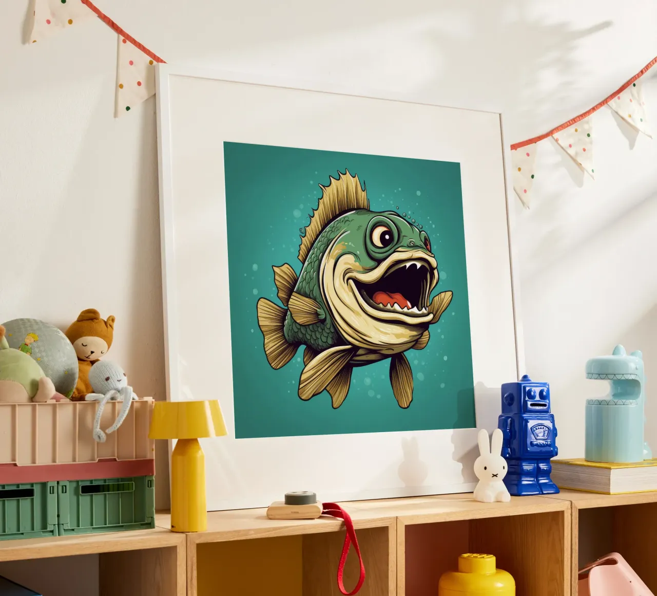 Retro Cod hahnemühle by Funny Animals