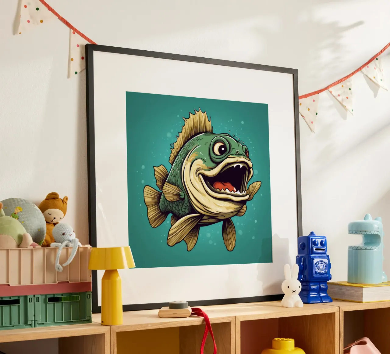 Retro Cod hahnemühle by Funny Animals