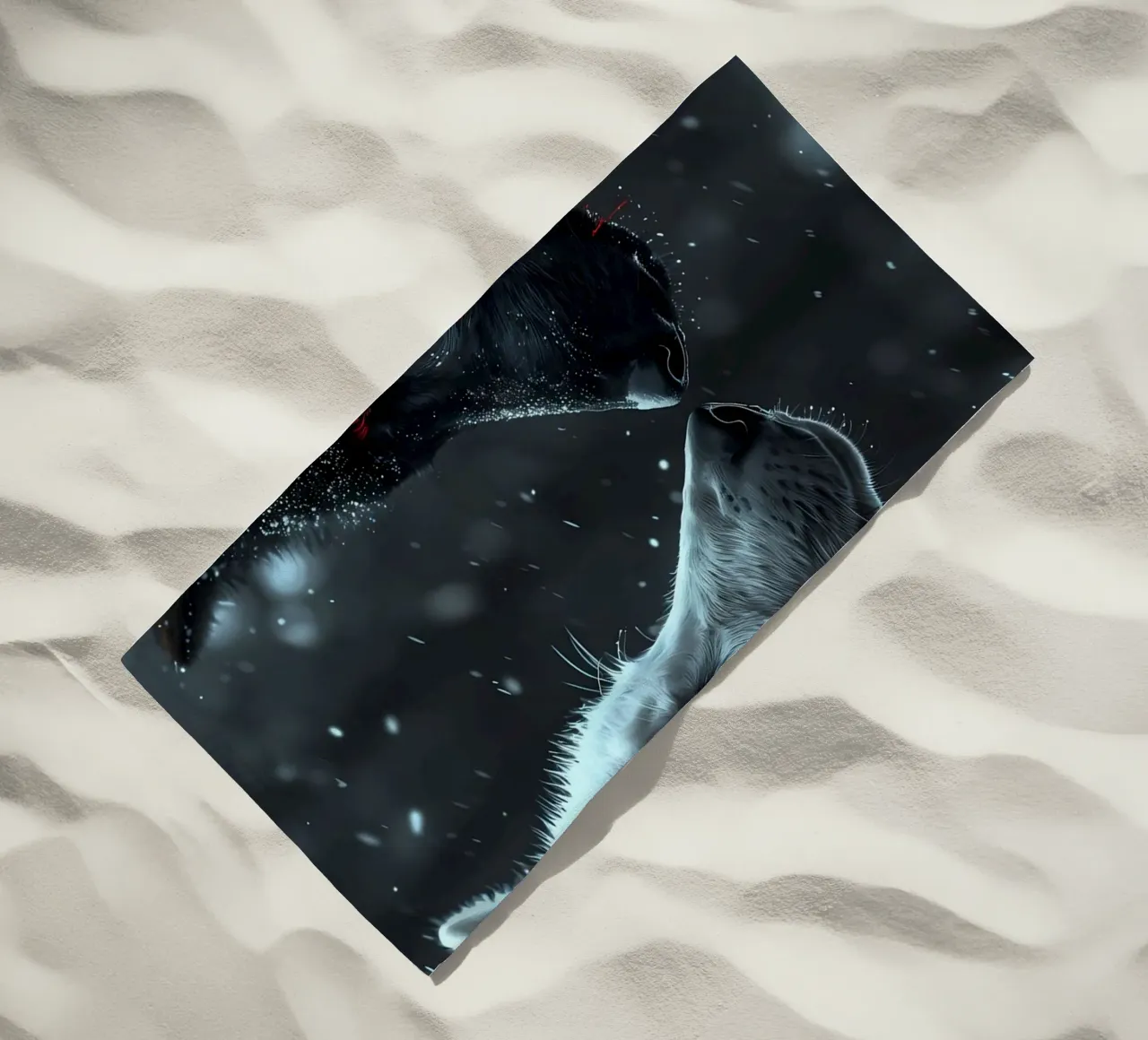Animale lupo telo mare da Pierre Walton