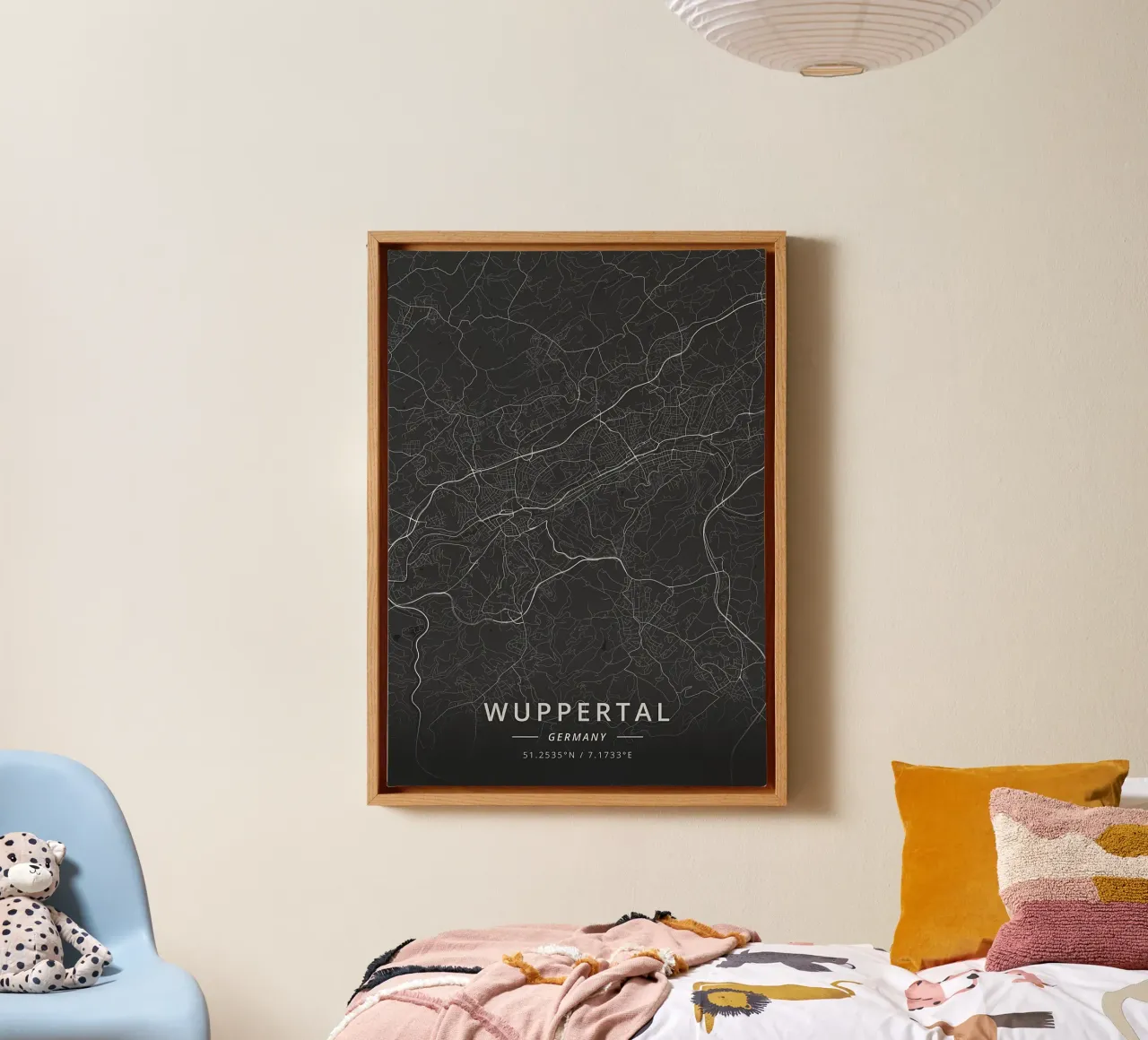 Wuppertal, Germania tela con Cornice a cassetta da Christopher Adams