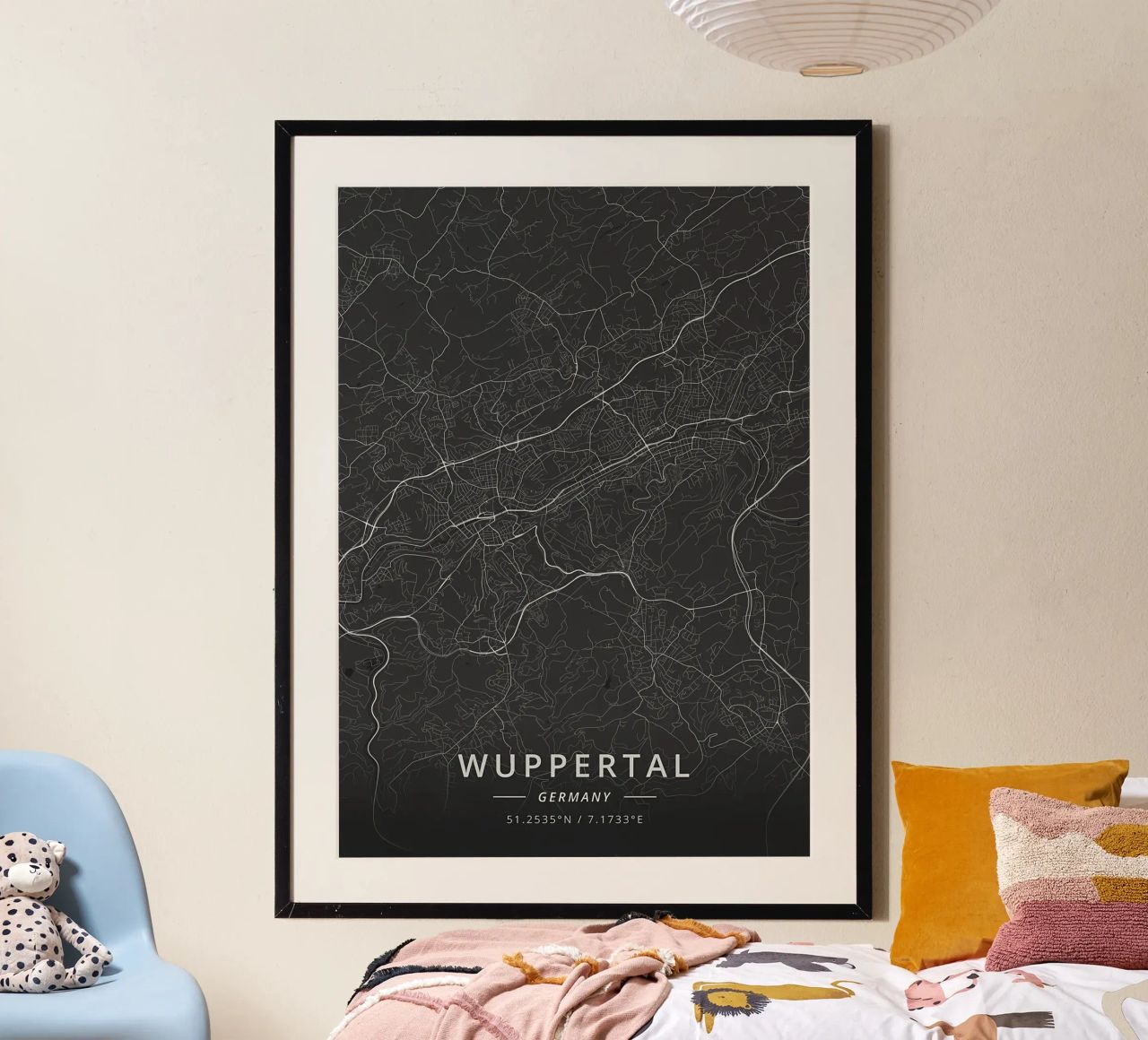 Wuppertal, Deutschland Poster von Christopher Adams