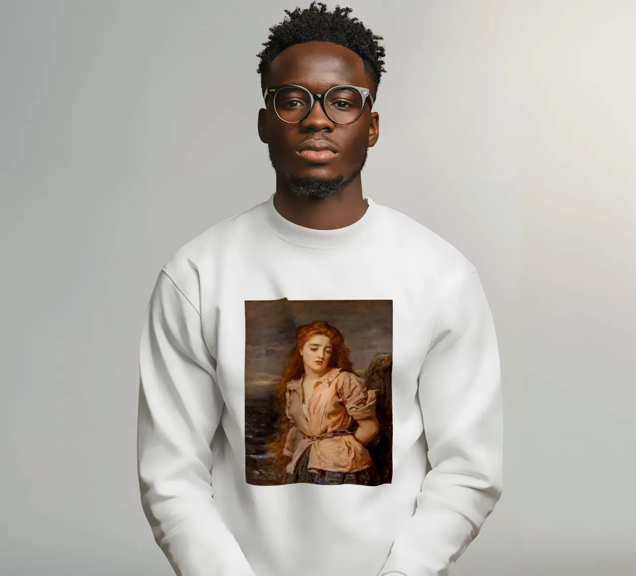 John Everett Millais - Il martire del Solway felpa da Timeless Artworks