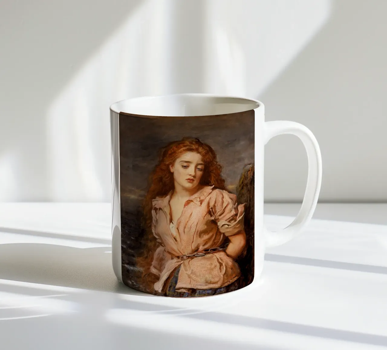John Everett Millais - Il martire del Solway tazza in ceramica da Timeless Artworks