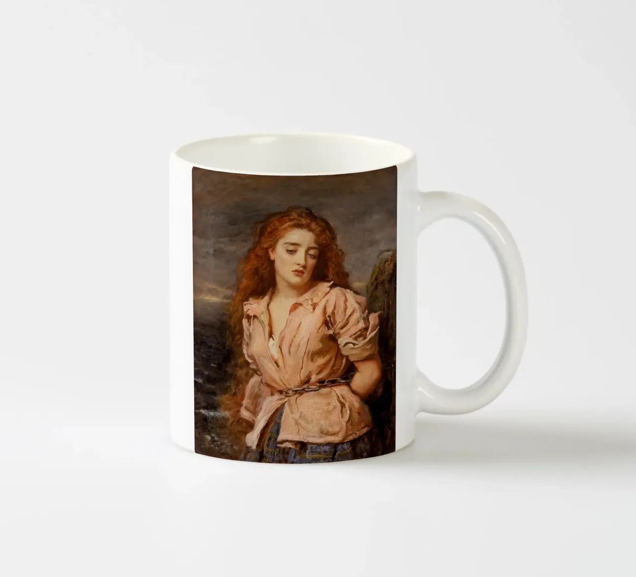 John Everett Millais - Il martire del Solway tazza in ceramica da Timeless Artworks