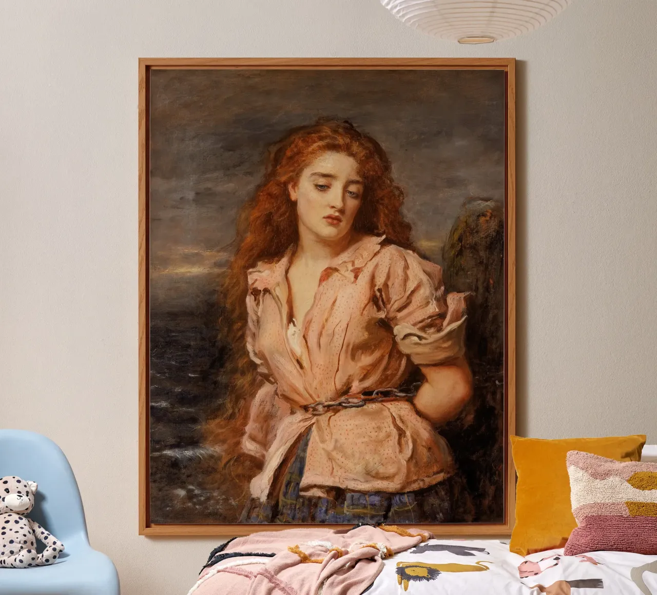 John Everett Millais - Il martire del Solway pannello forex da Timeless Artworks