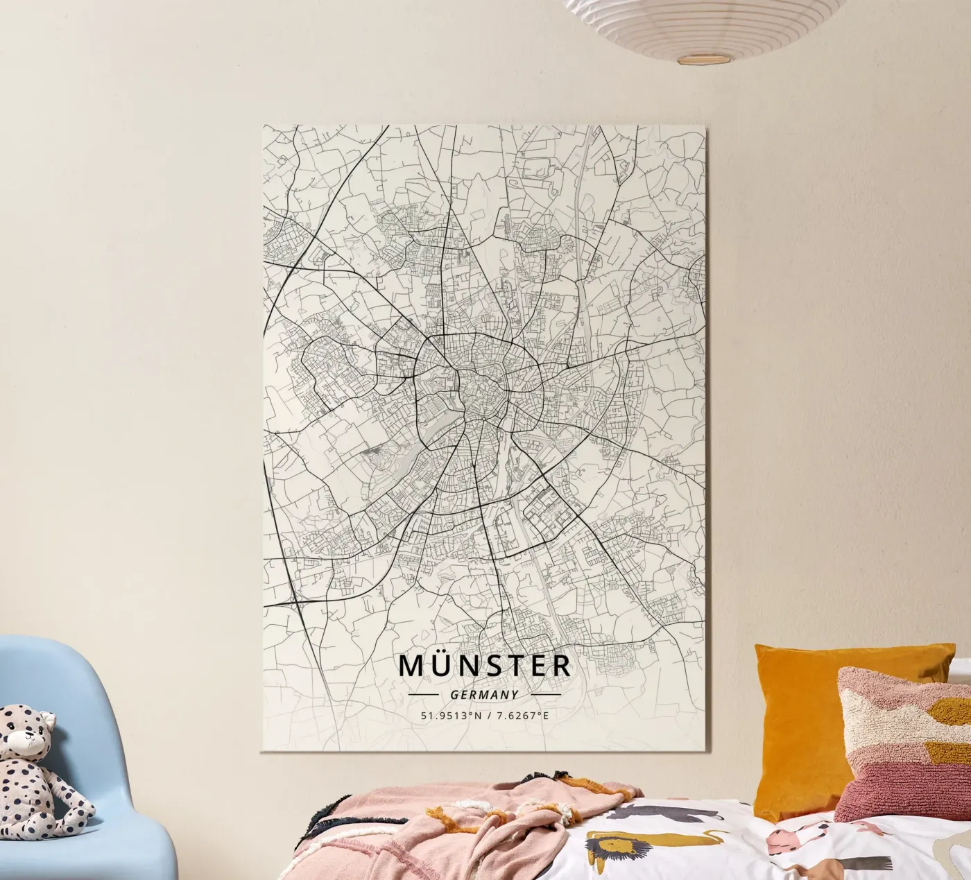 Munster, Germania poster da Christopher Adams