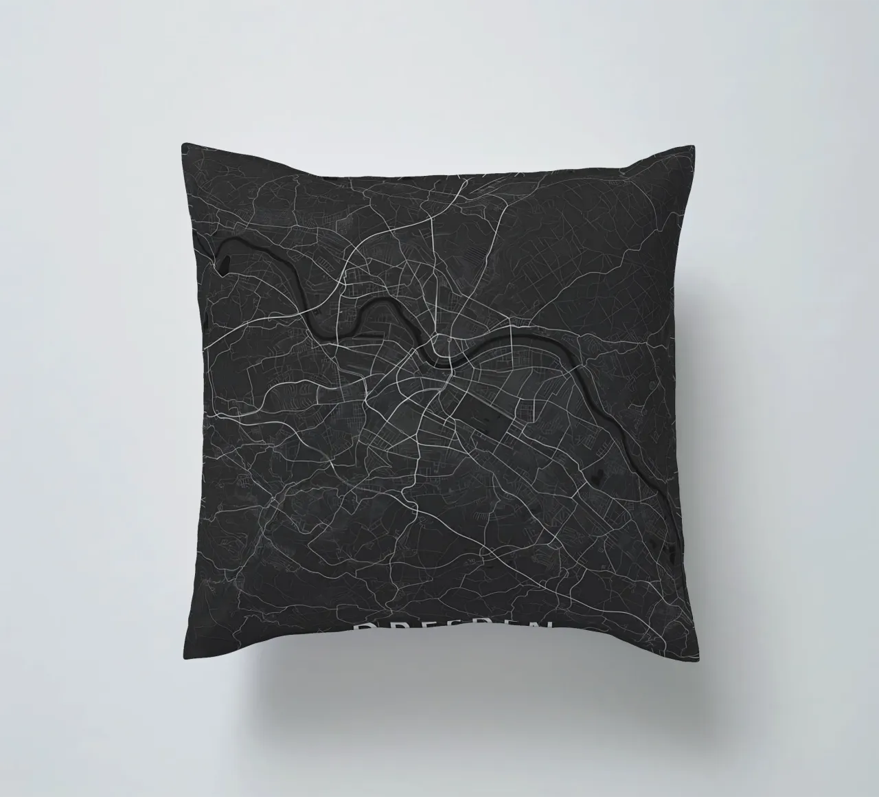 Dresden, Germany decorative cushion by Christopher Adams