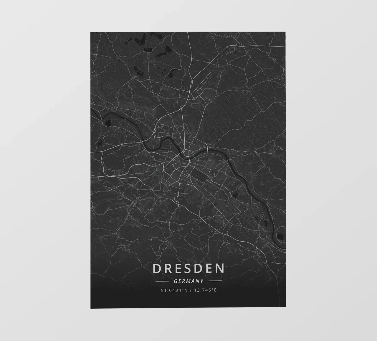 Dresda, Germania pellicola backlit da Christopher Adams