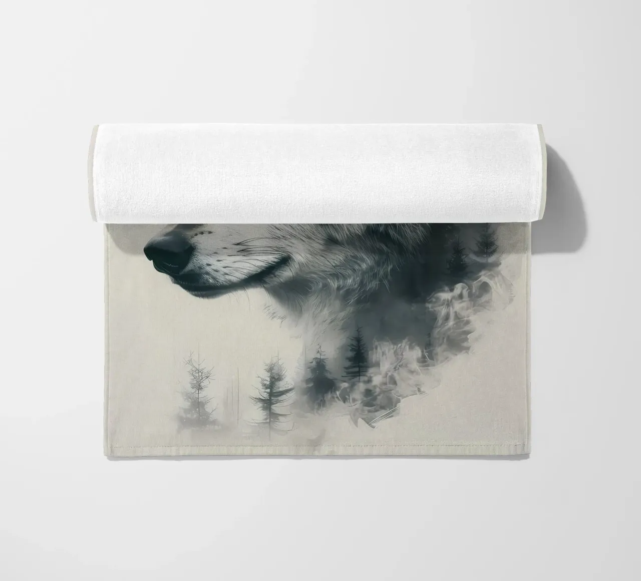 Animale lupo telo mare da Pierre Walton