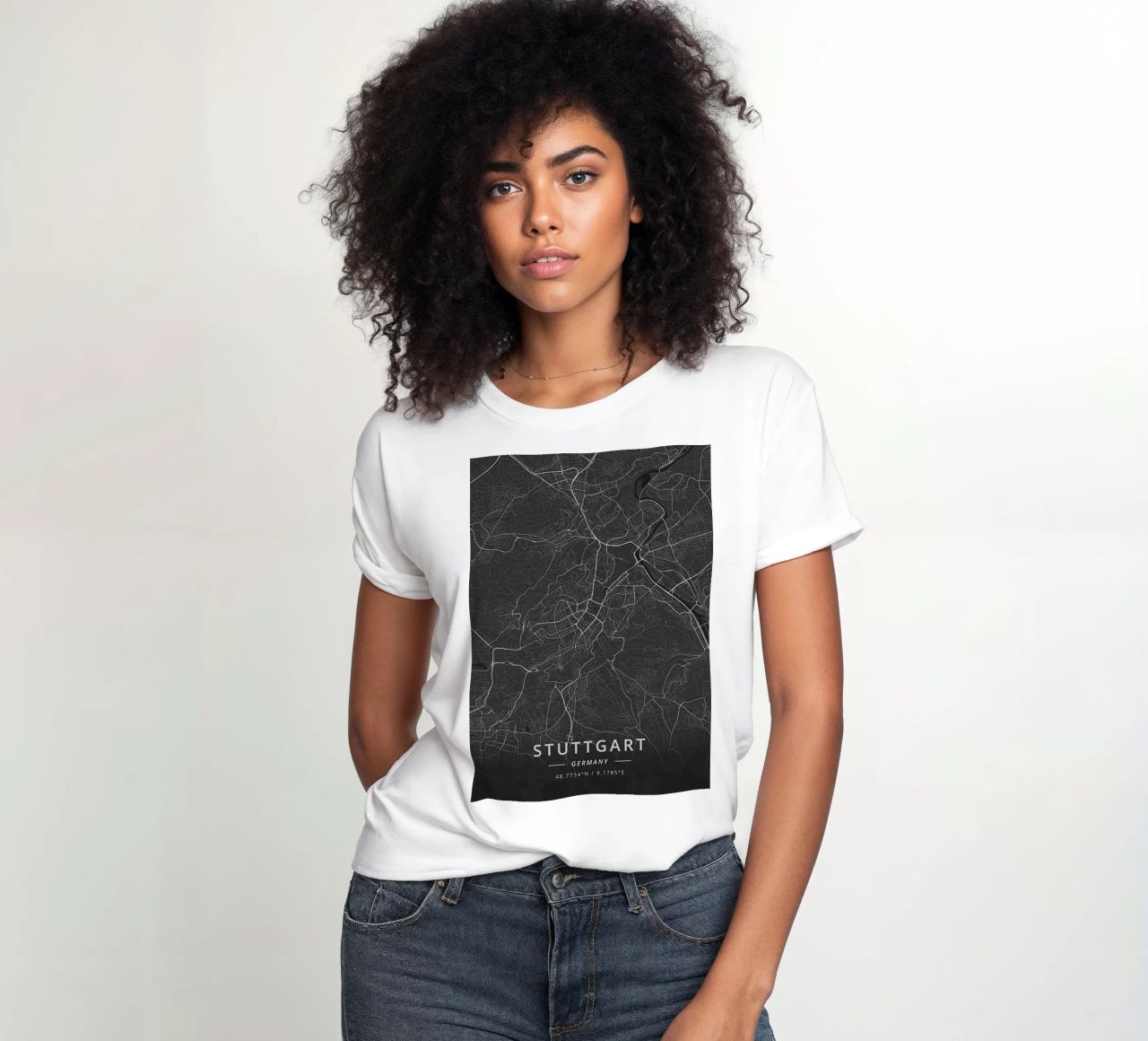 Stuttgart, Germany Frauen T-Shirt von Christopher Adams