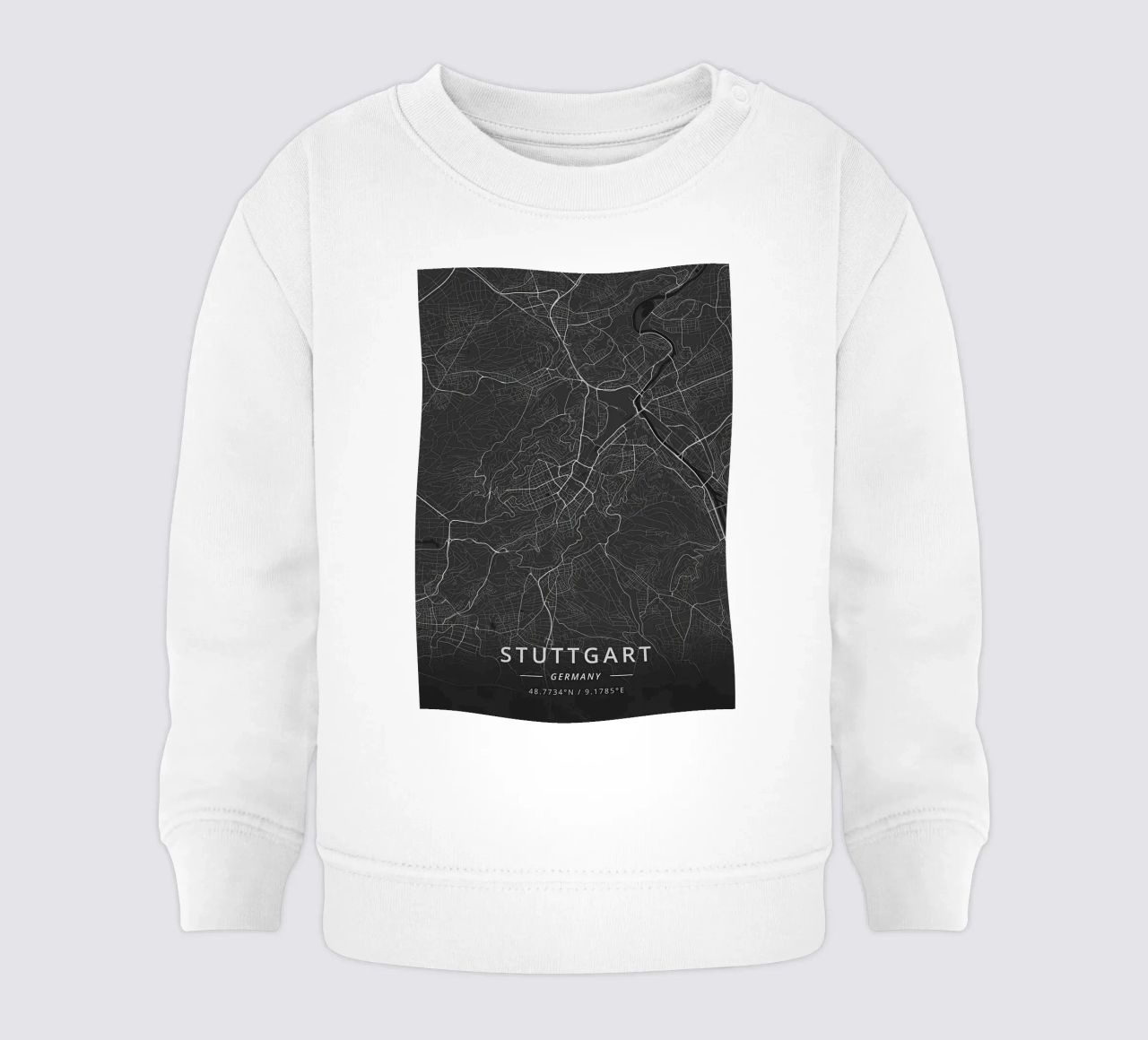 Stuttgart, Germany Baby Sweatshirt von Christopher Adams