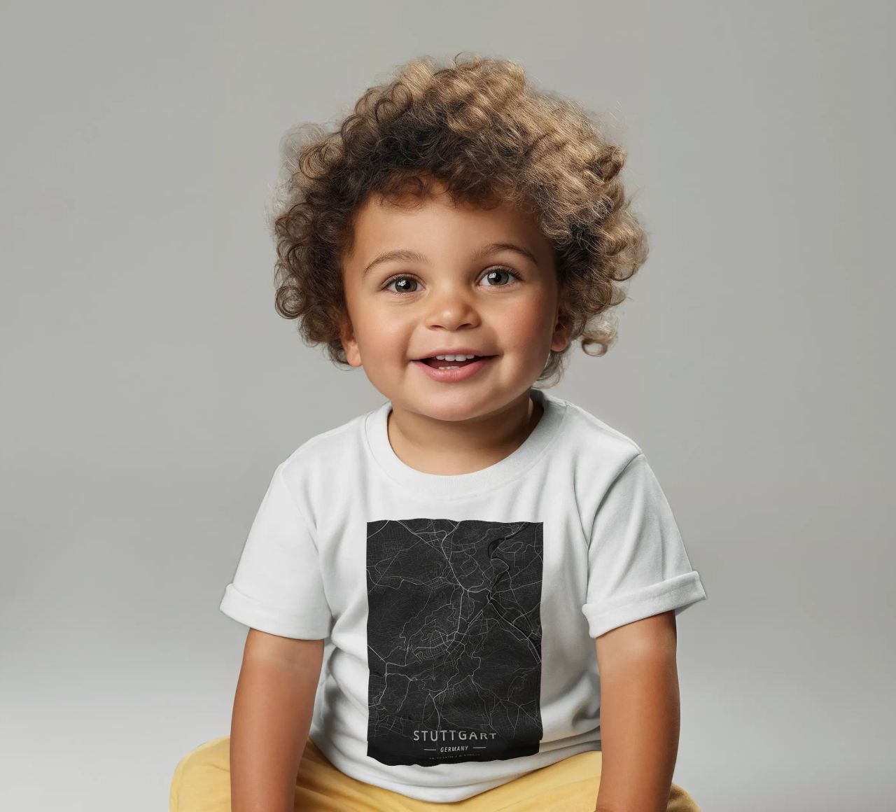 Stuttgart, Germany Baby T-Shirt von Christopher Adams