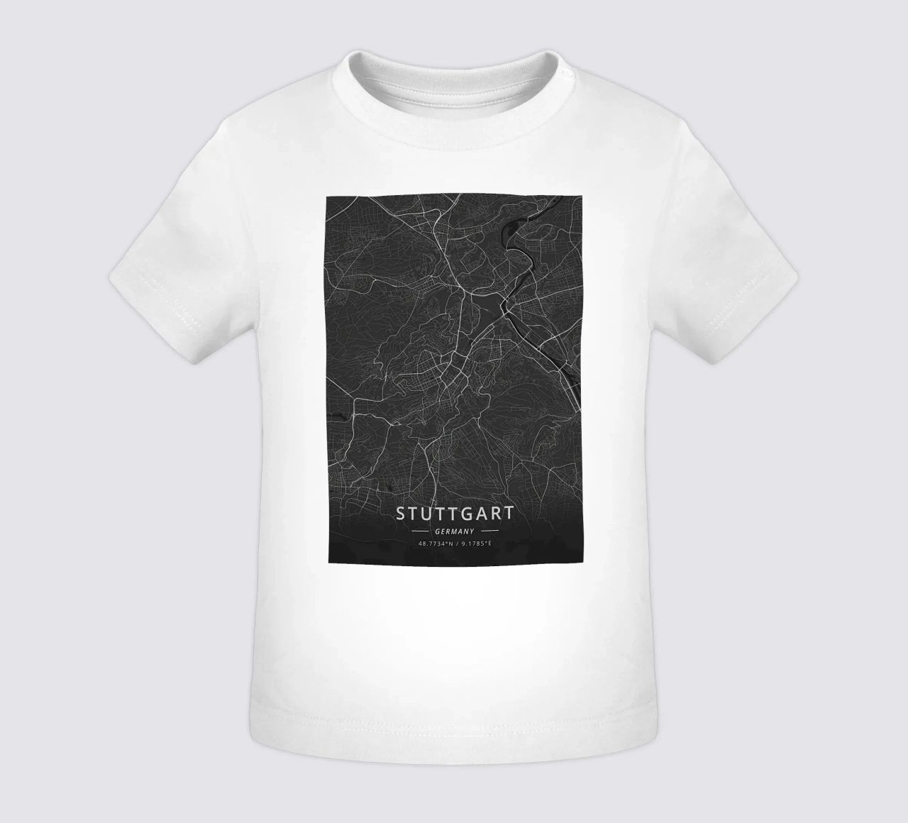 Stuttgart, Germany Baby T-Shirt von Christopher Adams