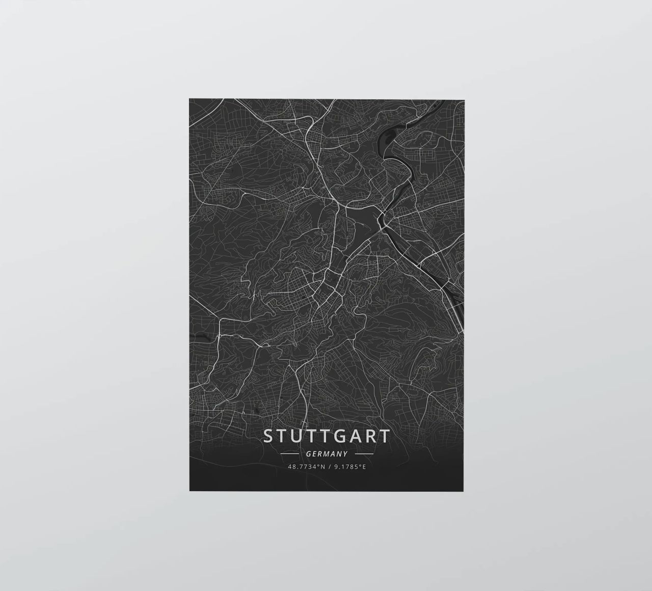 Stuttgart, Germany Sticker von Christopher Adams
