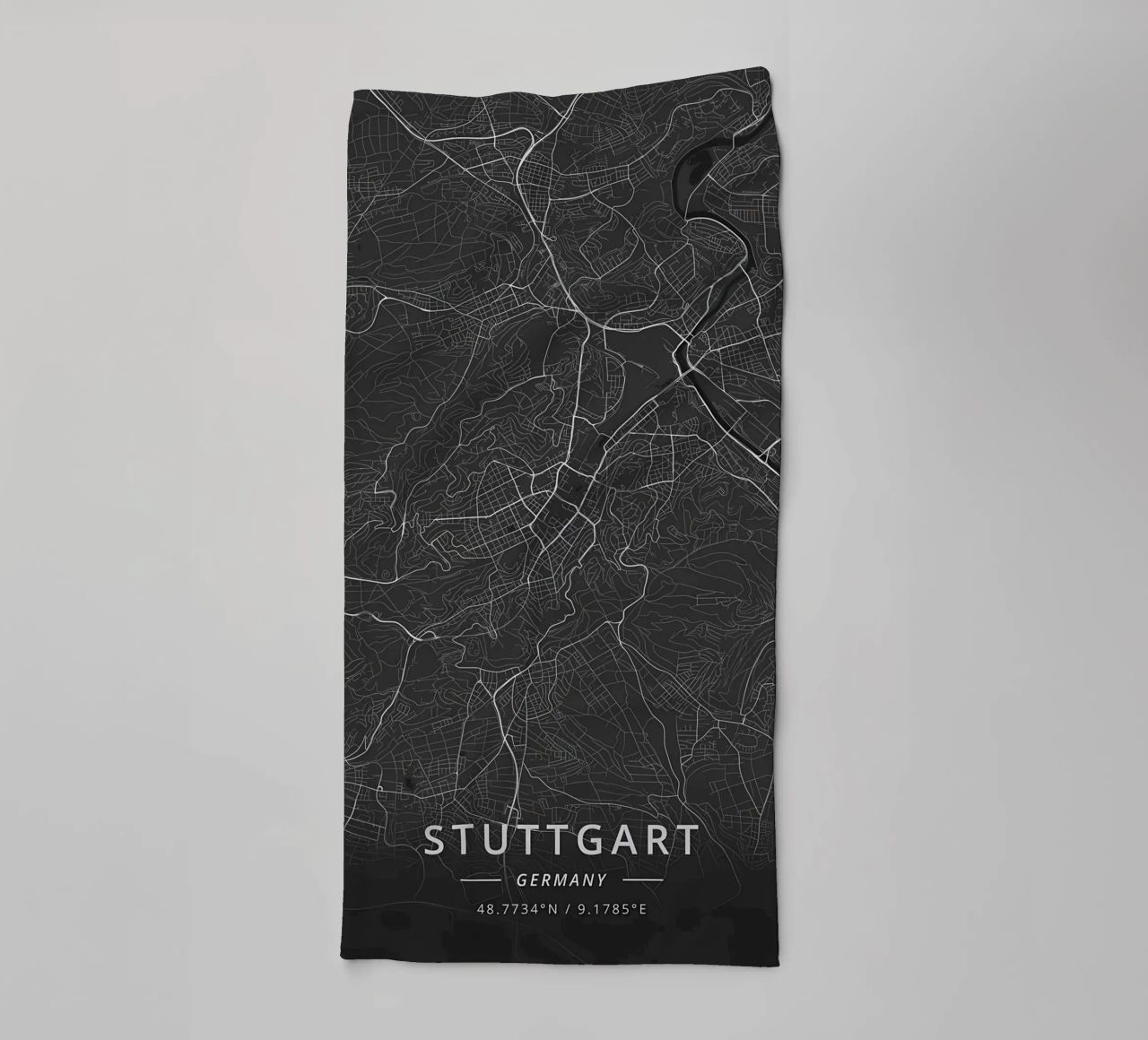 Stuttgart, Germany Handtuch von Christopher Adams
