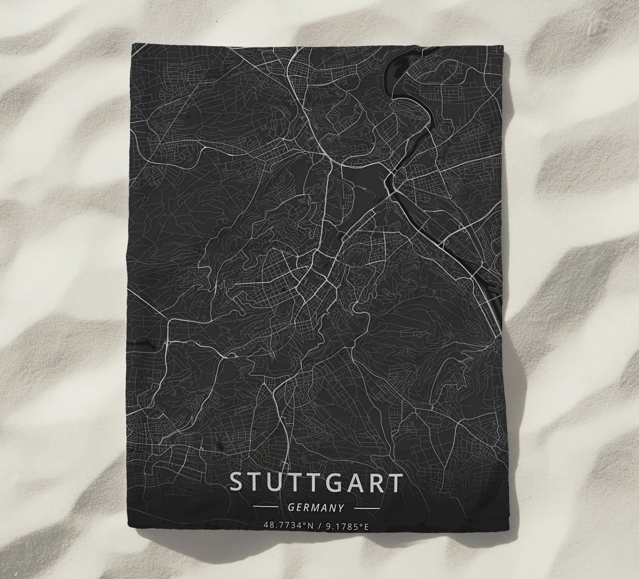Stuttgart, Germany Strandtuch von Christopher Adams
