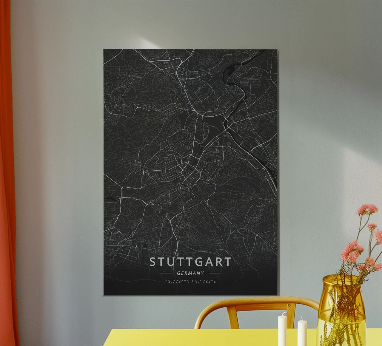 Stuttgart, Germany Poster von Christopher Adams