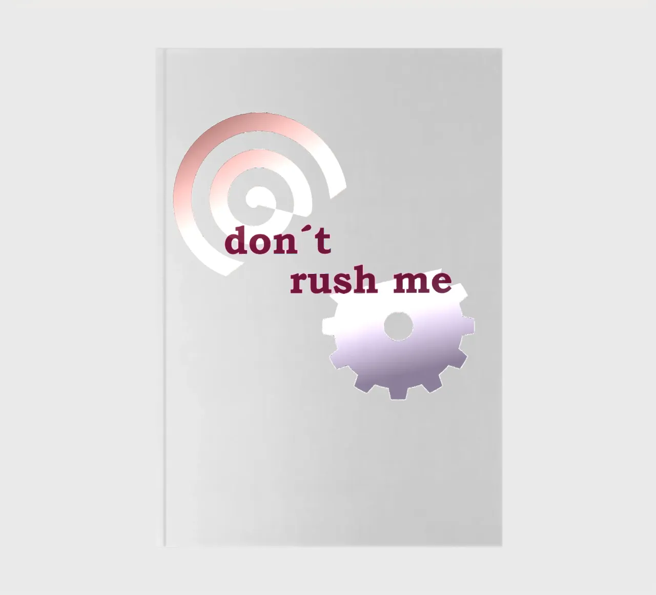 Forme geometriche con una frase diario da Something for you