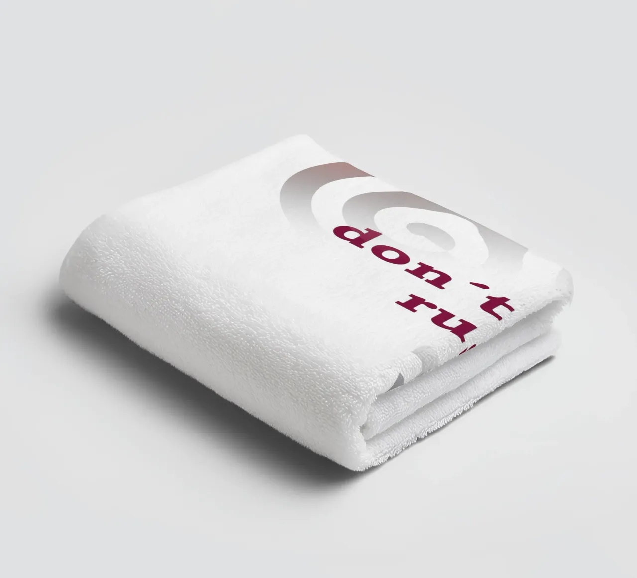 Forme geometriche con una frase asciugamano da bagno da Something for you