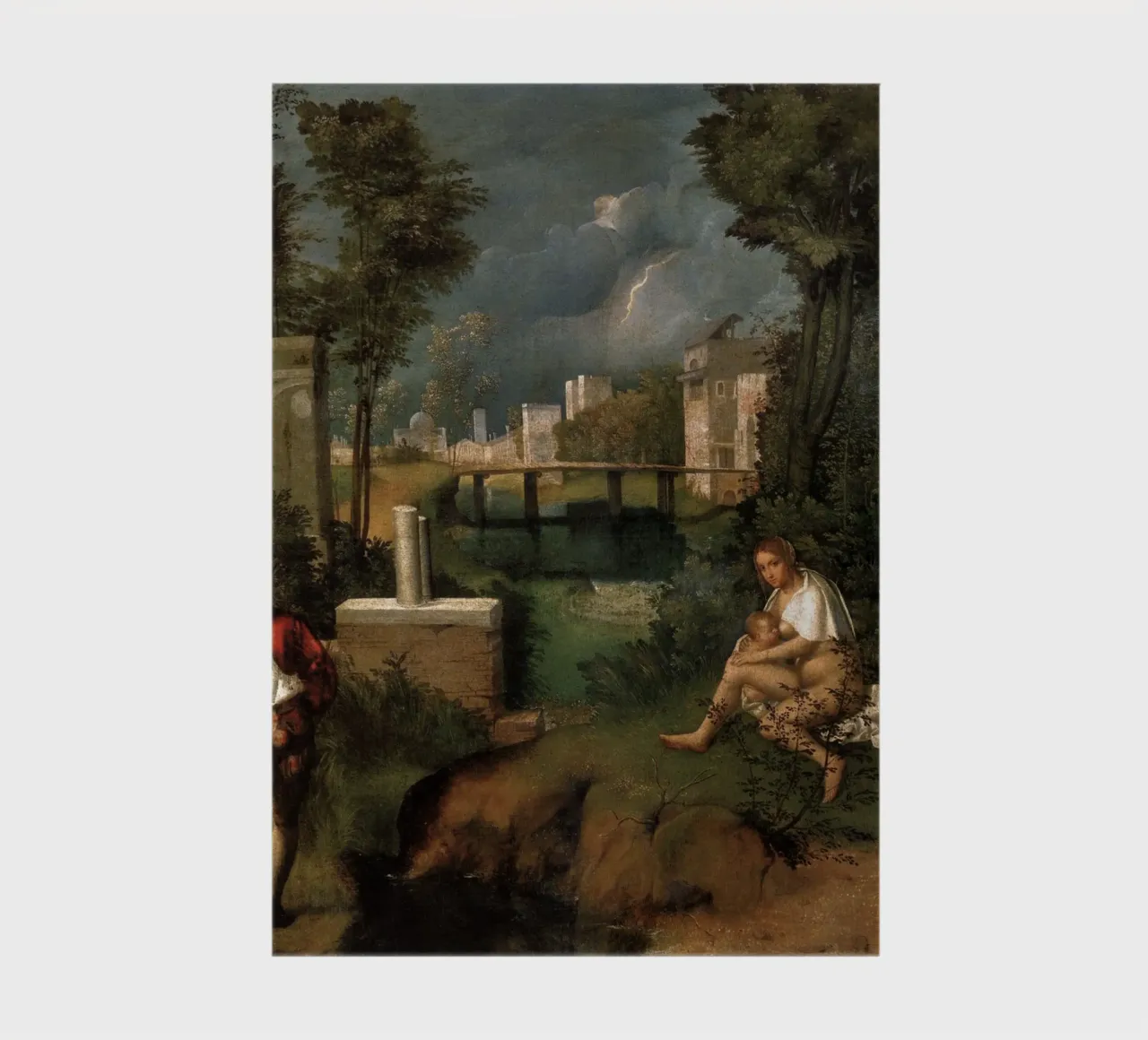 Giorgione The Tempest notebook by Timeless Artworks