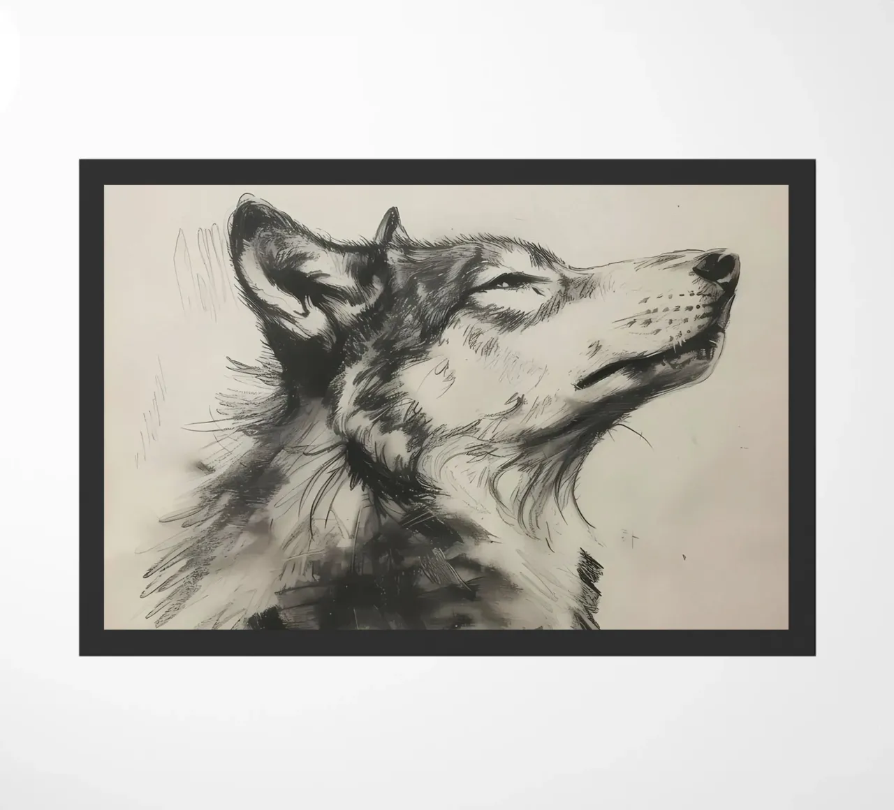 Animale lupo zerbino da Pierre Walton