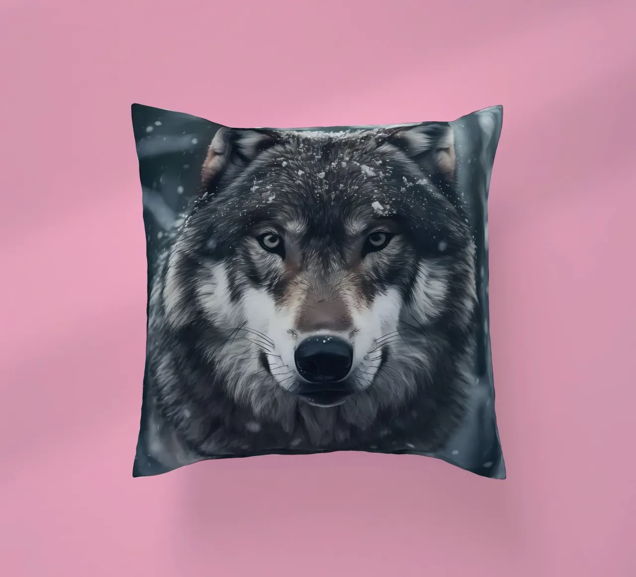 Animale lupo cuscino da Pierre Walton