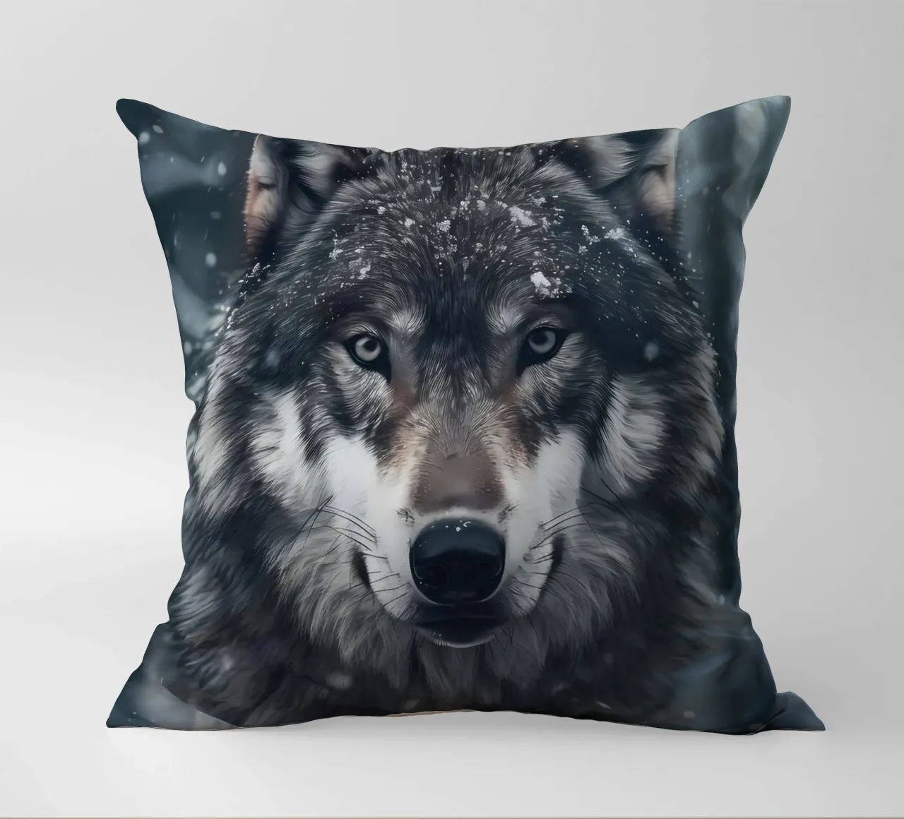 Animale lupo cuscino da Pierre Walton