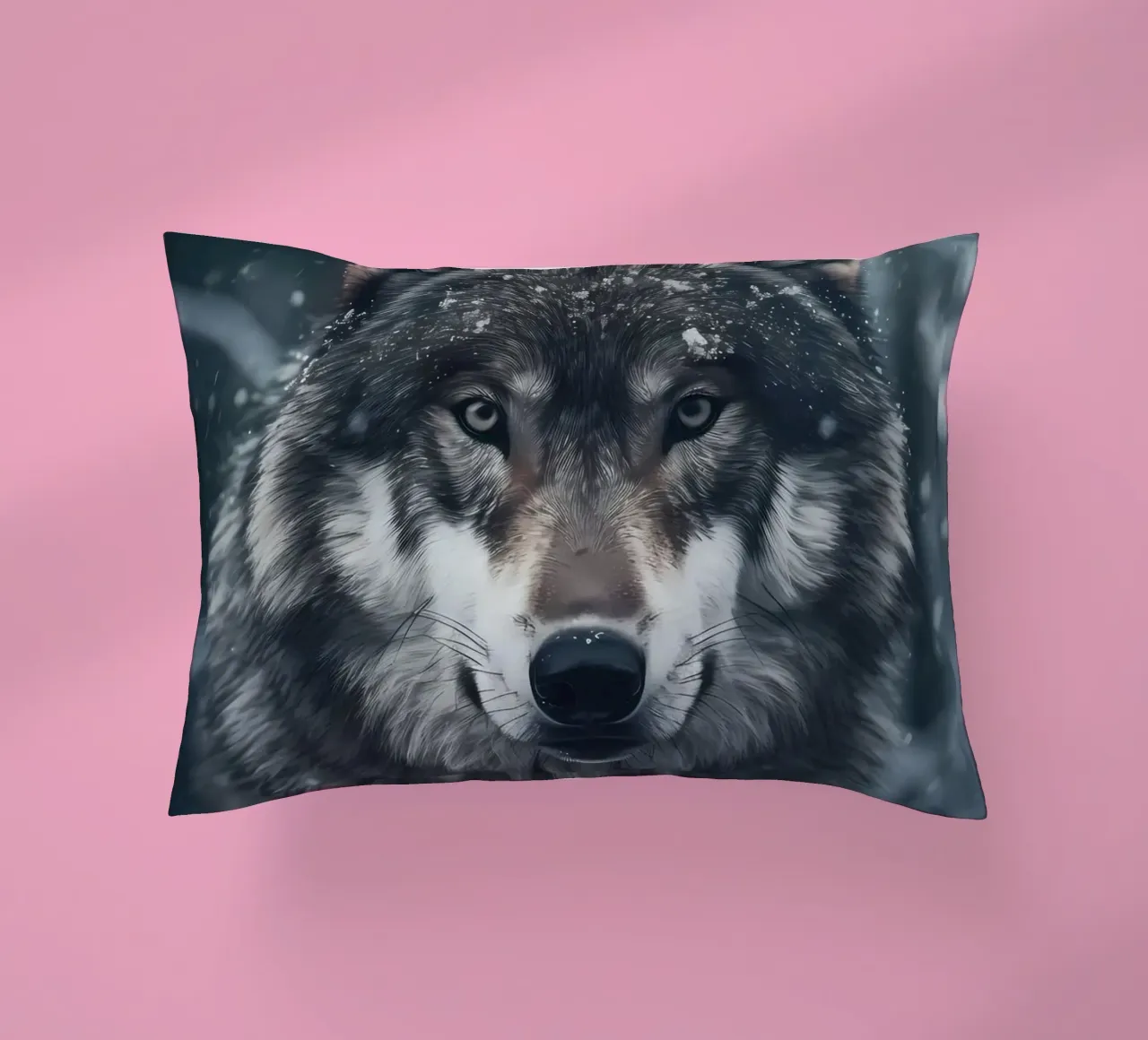 Animale lupo cuscino da Pierre Walton