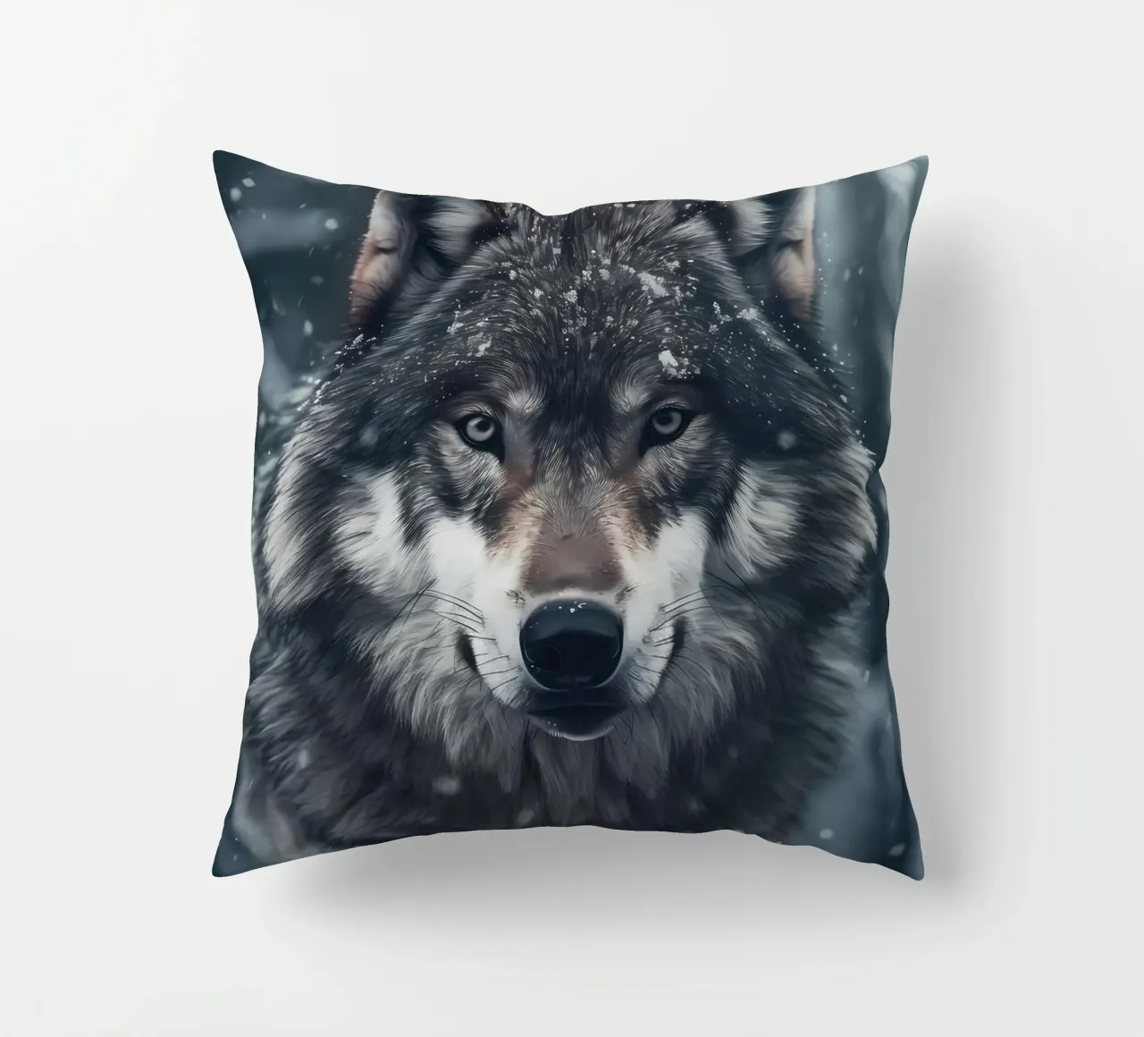 Animale lupo cuscino da Pierre Walton